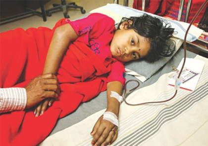 বংশগত রক্তস্বল্পতার রোগ থ্যালাসেমিয়া 